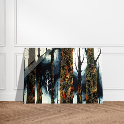Jewel Trees - Eyvind Earle Acrylic Print - 70x100 cm / 28x40″ inches