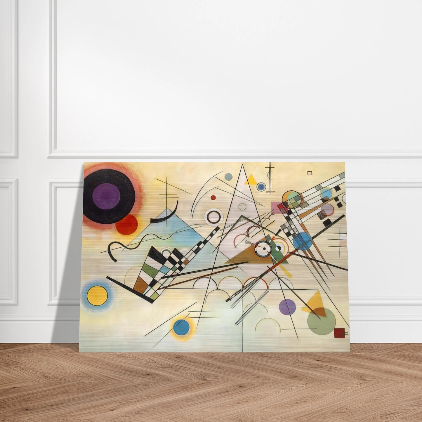 COMPOSITION VIII 1923 - Wassily Kandinsky Brushed Aluminum Print - 70x100 cm / 28x40 inches | Wassily Kandinsky Aluminum Print | Wassily Kandinsky Prints