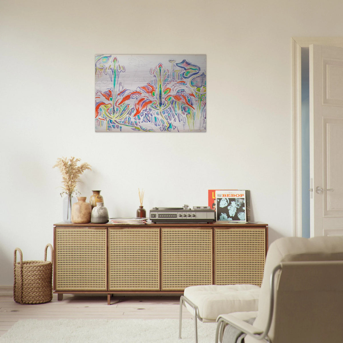 Walter Anderson - Walter Anderson Brushed Aluminum Print - 70x100 cm / 28x40 inches | Walter Anderson Aluminum Print | Walter Anderson Prints