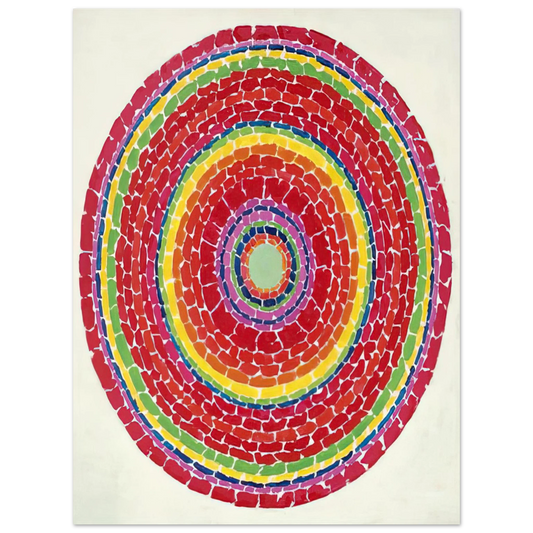 Alma Woodsey Thomas - SPRINGTIME IN WASHINGTON 1971  75x100 cm / 30x40inches Fine Art Poster