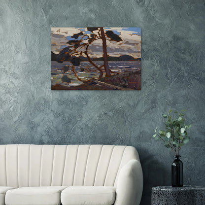 SKETCH FOR THE WEST WIND 1916 - Tom Thomson Brushed Aluminum Print - 70x100 cm / 28x40 inches | Tom Thomson Aluminum Print | Tom Thomson Prints