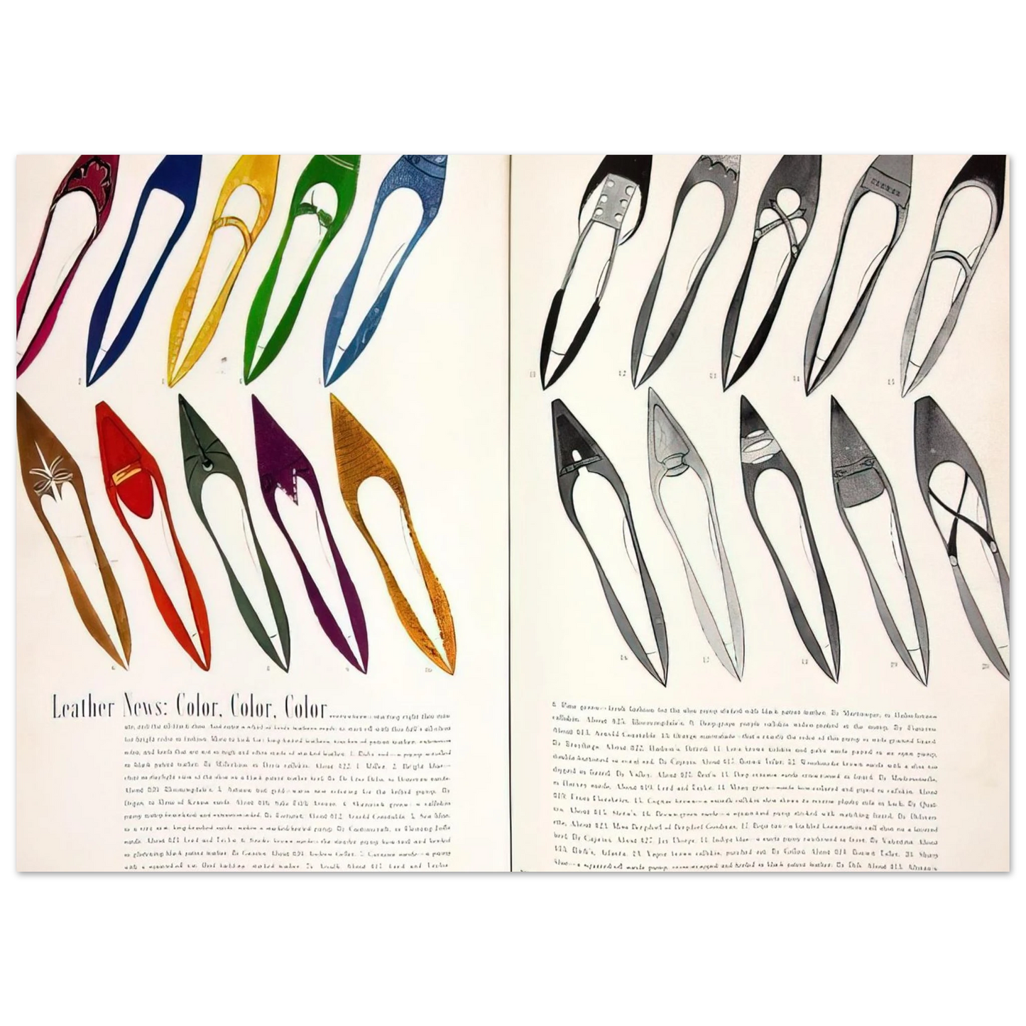 Andy Warhol - Shoe Advertisement for I.Miller  Harper's Bazzar  Fine Art Poster