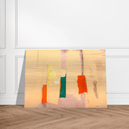 UNTITLED 1998 - Esteban Vicente Brushed Aluminum Print - 70x100 cm / 28x40 inches | Esteban Vicente Aluminum Print | Esteban Vicente Prints