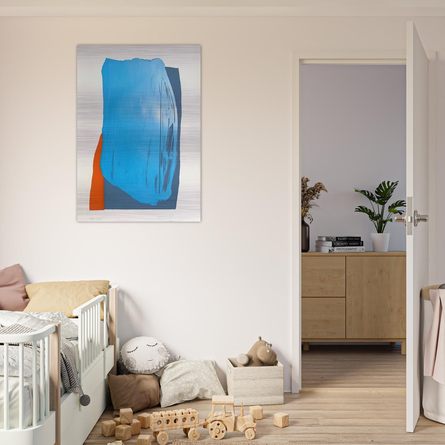 Moro II - 1981 - Larry Zox Brushed Aluminum Print - 70x100 cm / 28x40 inches | Larry Zox Aluminum Print | Larry Zox Prints