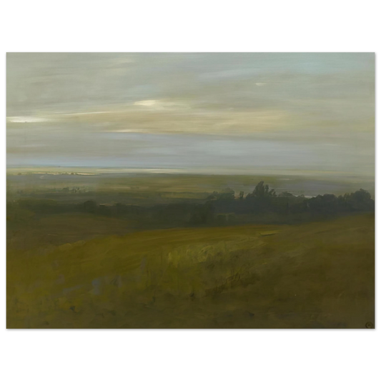 Xavier Martinez - San Leandro Bay - Tonalism  75x100 cm / 30x40inches Fine Art Poster