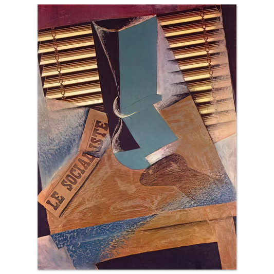Juan Gris - THE SUNBLIND 1914  75x100 cm / 30x40inches Fine Art Poster
