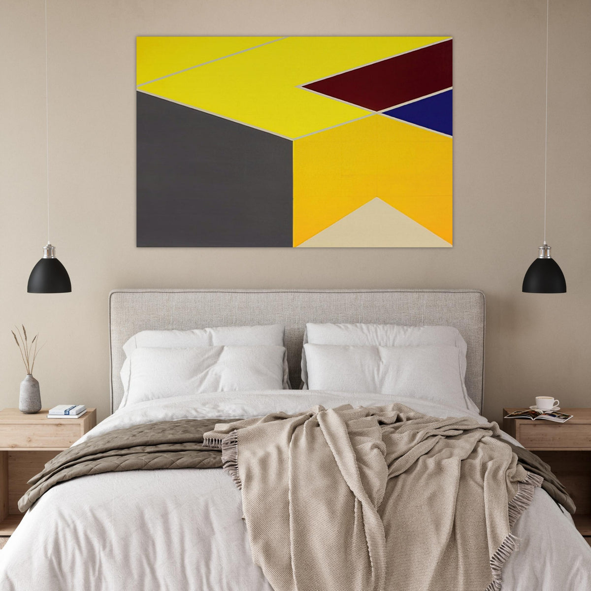 Diamond Cut Series - 1966 - Larry Zox Art Prints - 100x150 cm / 40x60″ inches | Larry Zox Poster | Larry Zox Prints
