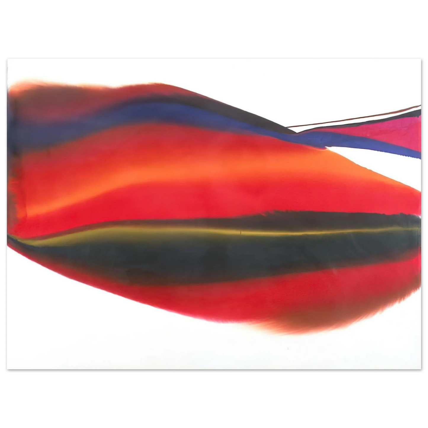 Paul Jenkins - Phenomena Lands End  75x100 cm / 30x40inches Fine Art Poster