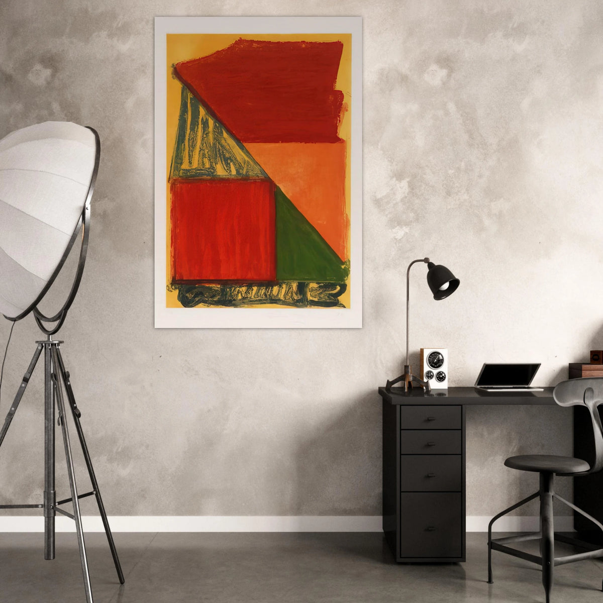 Dido - 1979 - John Hoyland Art Prints - 100x150 cm / 40x60″ inches | John Hoyland Poster | John Hoyland Prints