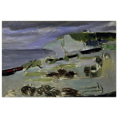 BOATS ON THE BEACH ETRETAT 1920 - Henri Matisse Art Prints - 100x150 cm / 40x60″ inches | Henri Matisse Poster | Henri Matisse Prints