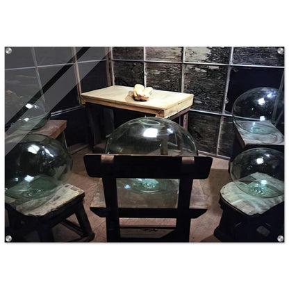 CELL GLASS SPHERES AND HANDS 1993 - Louise Bourgeois Acrylic Print - 70x100 cm / 28x40″ inches | Louise Bourgeois Wall Art | Louise Bourgeois Prints