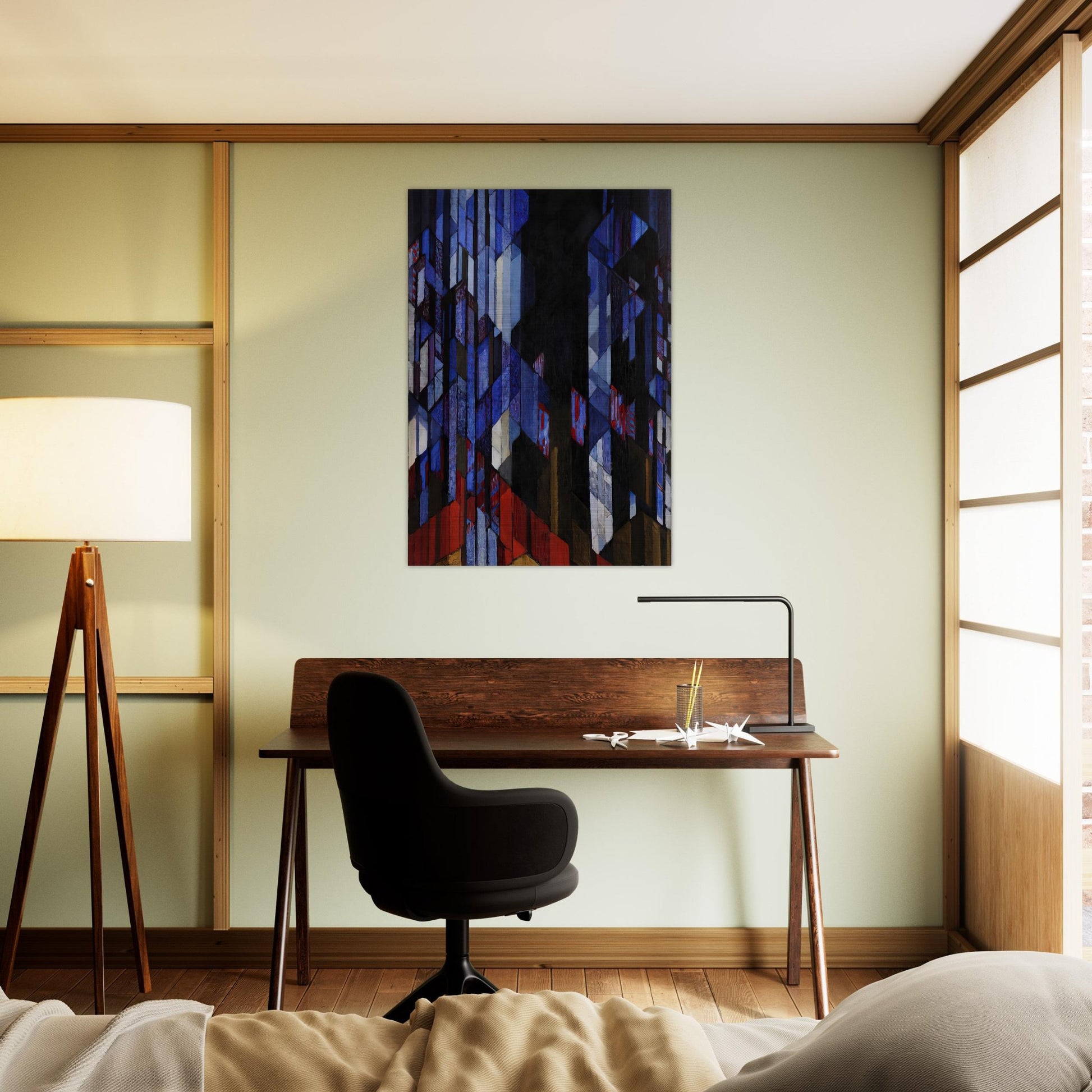 Cathedral - Frantisek Kupka Brushed Aluminum Print - 70x100 cm / 28x40 inches | Frantisek Kupka Aluminum Print | Frantisek Kupka Prints