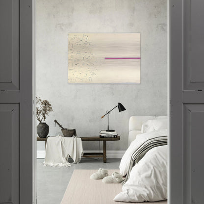 Untitled - 1976 - Gene Davis Brushed Aluminum Print - 70x100 cm / 28x40 inches | Gene Davis Aluminum Print | Gene Davis Prints