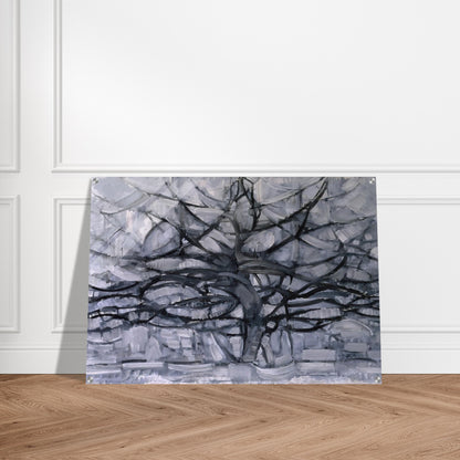 The Gray Tree - Piet Mondrian Acrylic Print - 70x100 cm / 28x40″ inches