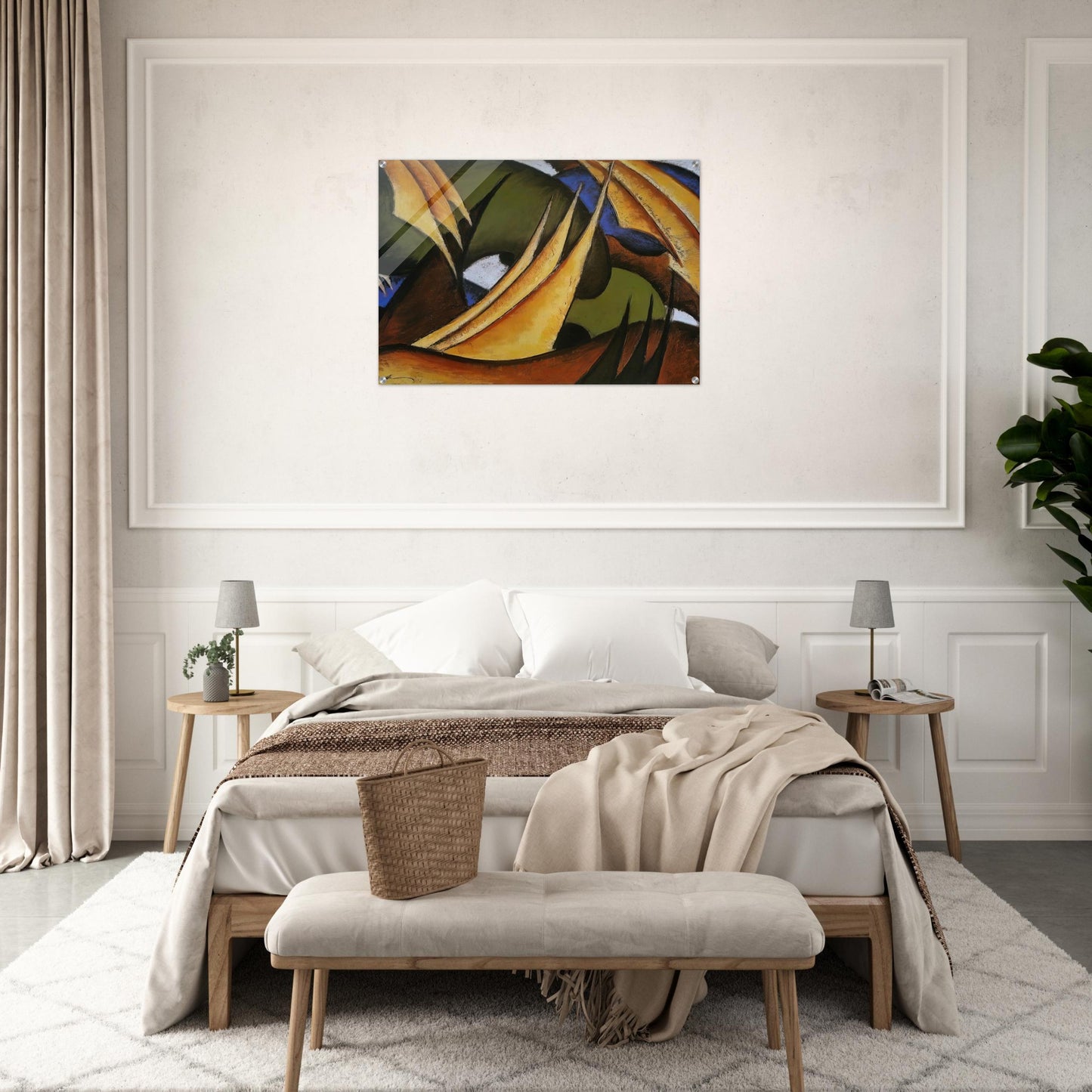 Sails - 1912 - Arthur Dove Acrylic Print - 70x100 cm / 28x40″ inches