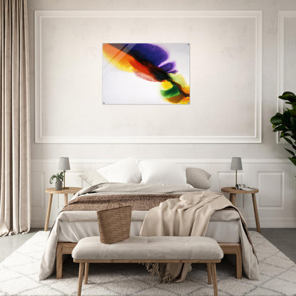 Phenomena Tibetan Flange - Paul Jenkins Acrylic Print - 70x100 cm / 28x40″ inches