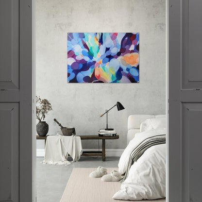 Through Sleep to Orange - Alice Baber Acrylic Print - 70x100 cm / 28x40″ inches
