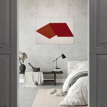 Spatial Relief red REL 036 - 1959 - Helio Oiticica Acrylic Print - 70x100 cm / 28x40″ inches