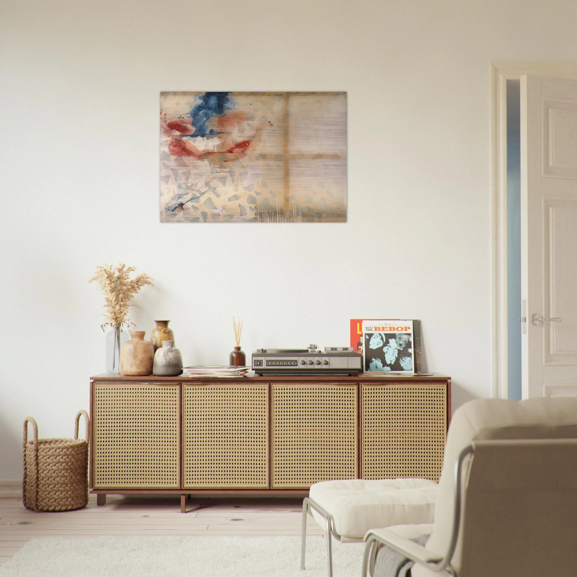 UNTITLED - Sigmar Polke Brushed Aluminum Print - 70x100 cm / 28x40 inches | Sigmar Polke Aluminum Print | Sigmar Polke Prints
