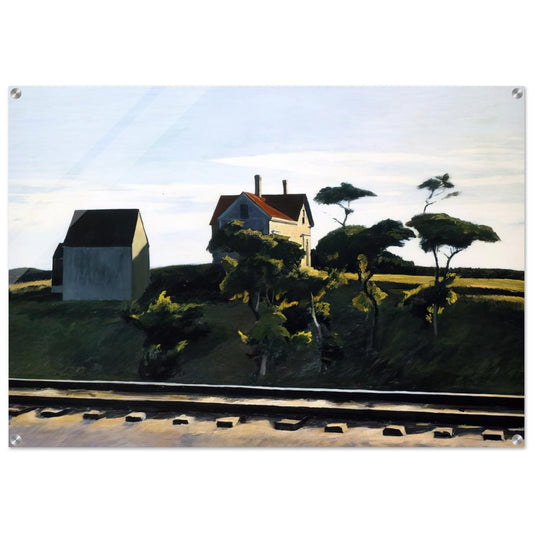 New York, New Haven and Hartford - Edward Hopper Acrylic Print - 70x100 cm / 28x40″ inches