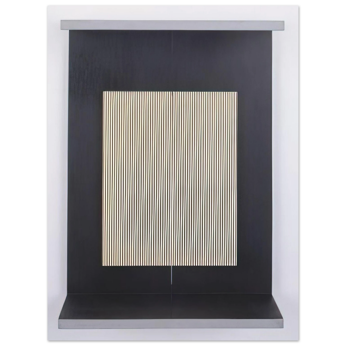 Jesus Rafael Soto - LIGHT TRAP 1965  75x100 cm / 30x40inches Fine Art Poster