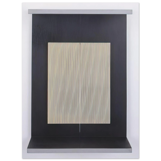 Jesus Rafael Soto - LIGHT TRAP 1965  75x100 cm / 30x40inches Fine Art Poster