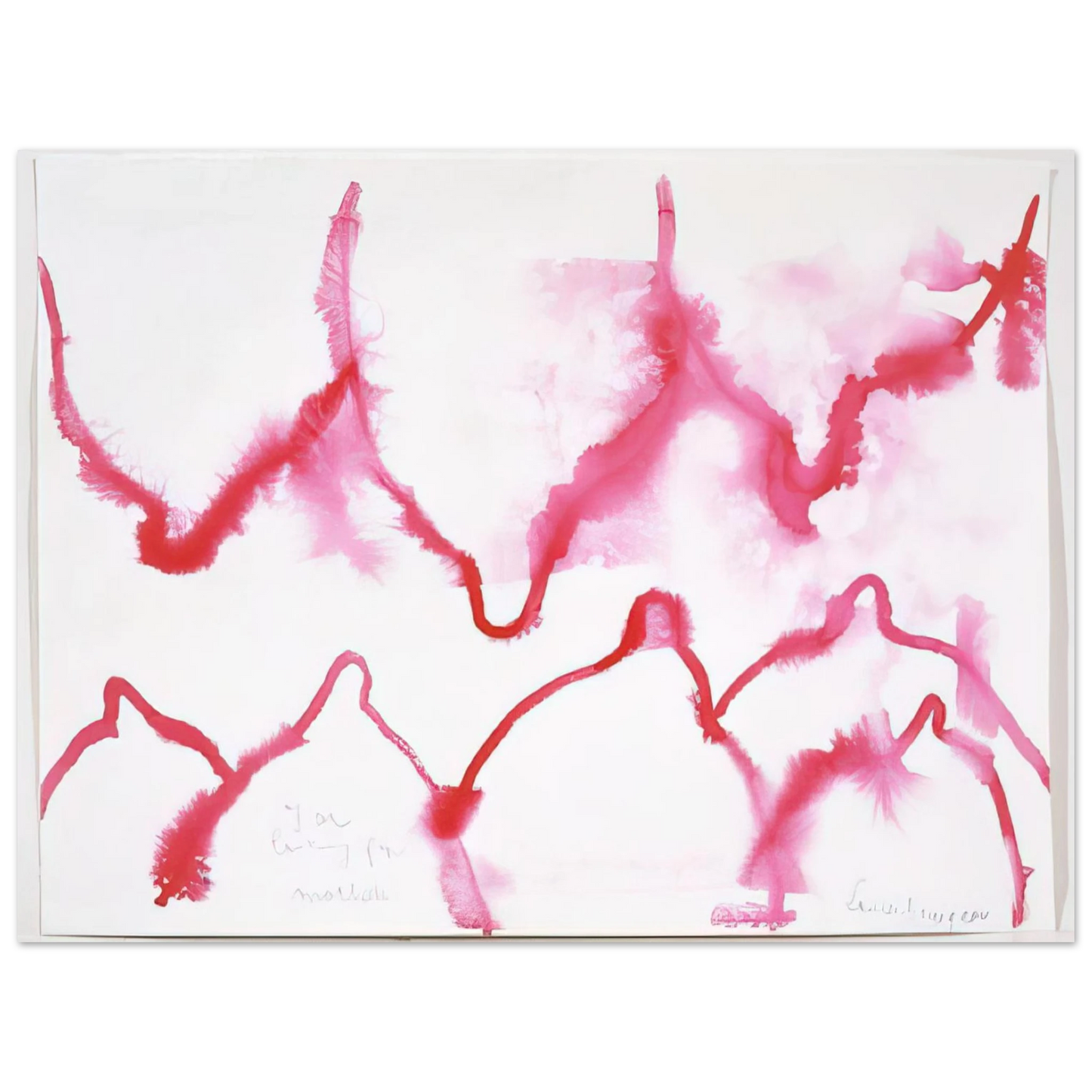 Louise Bourgeois - I AM LOOKING FOR MOTHERS 2007  75x100 cm / 30x40inches Fine Art Poster