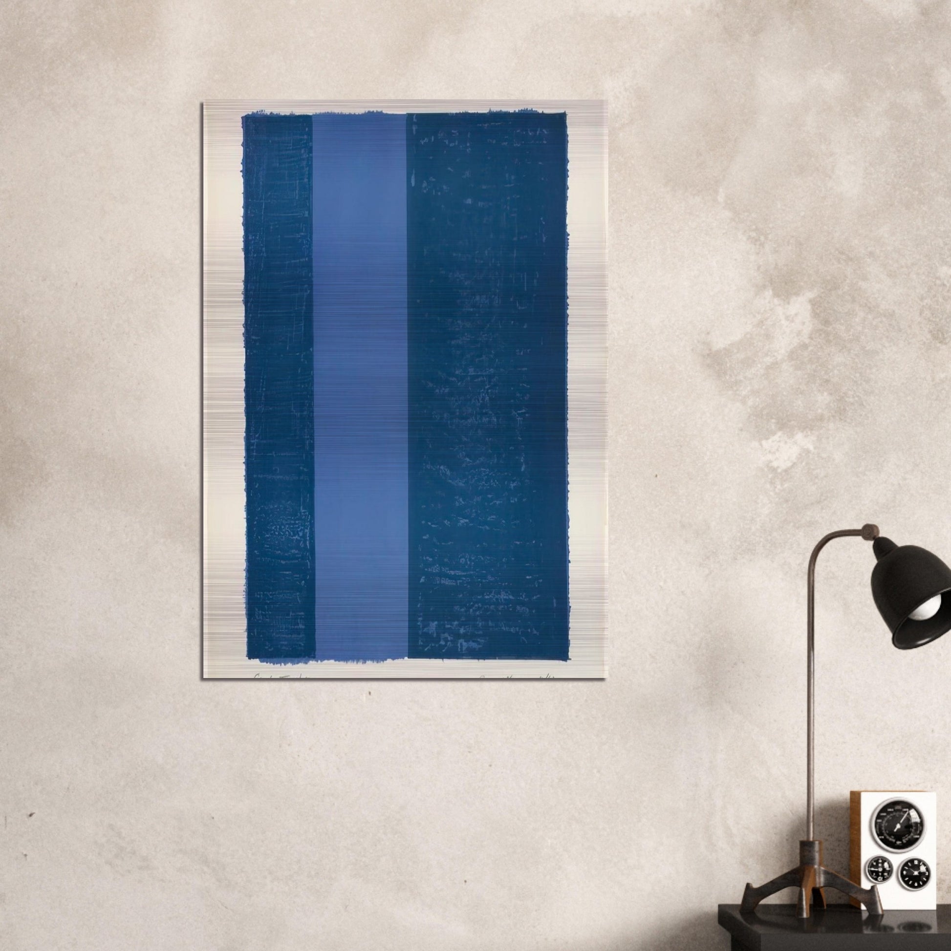 Canto VII - Barnett Newman Brushed Aluminum Print - 70x100 cm / 28x40 inches | Barnett Newman Aluminum Print | Barnett Newman Prints