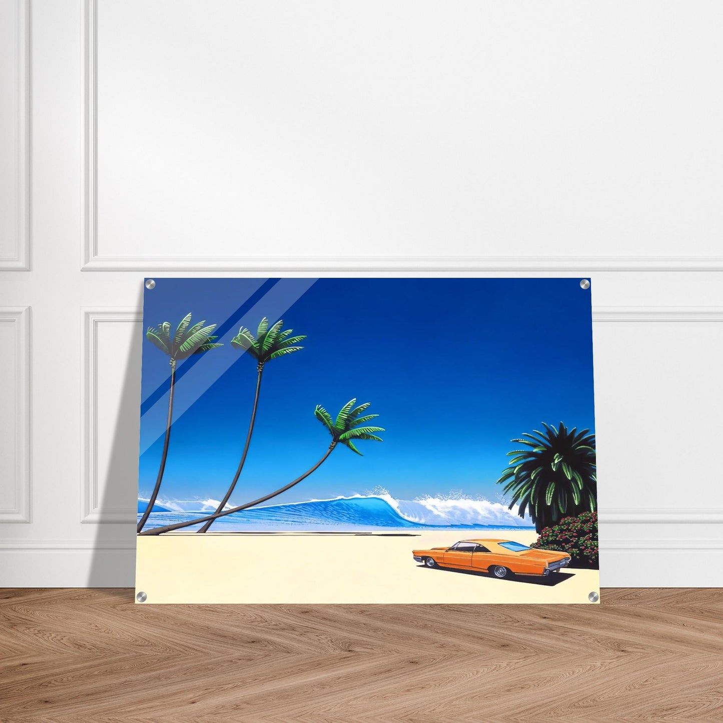 Impender Beach - Hiroshi Nagai Acrylic Print - 70x100 cm / 28x40″ inches