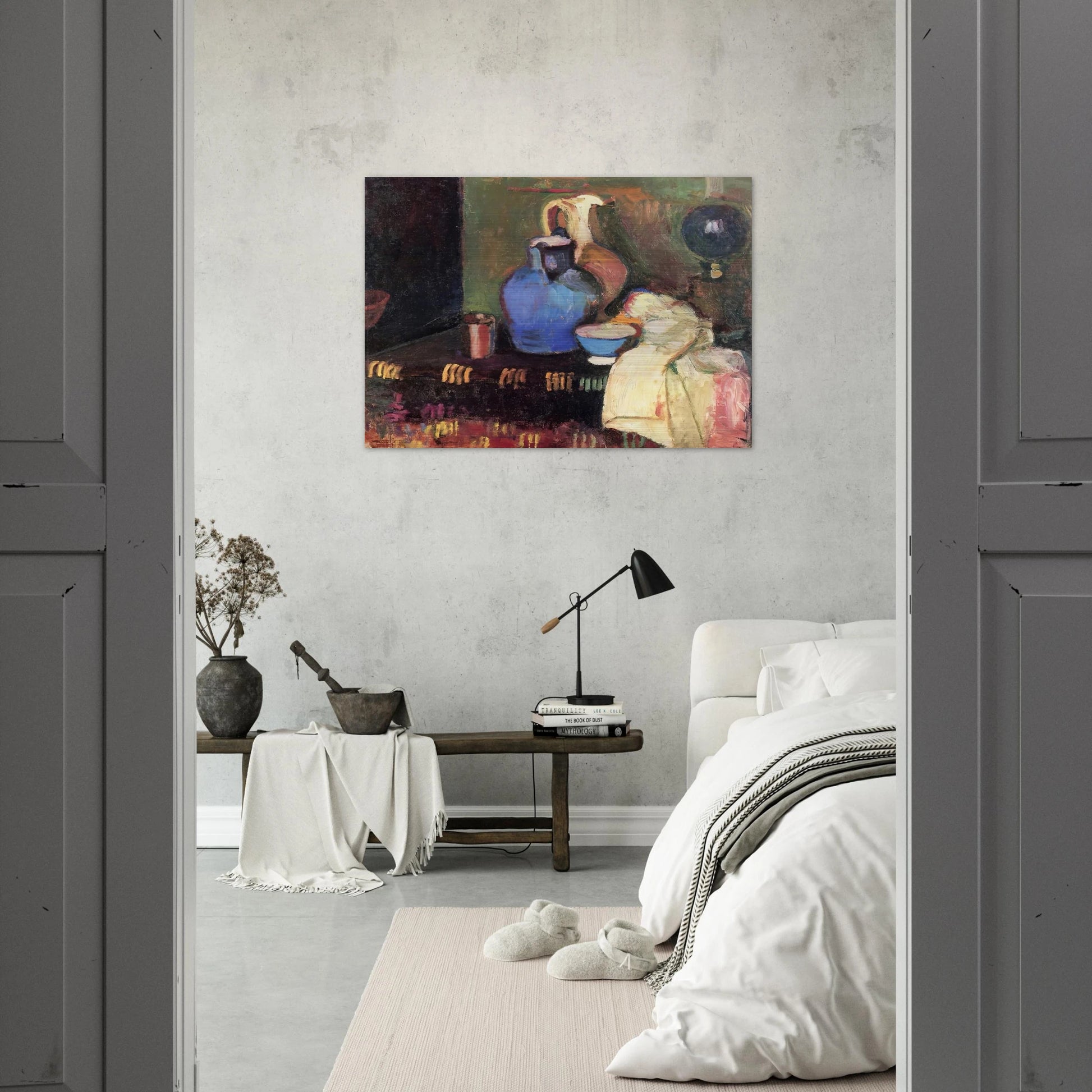 THE BLUE JUG 1899 - Henri Matisse Brushed Aluminum Print - 70x100 cm / 28x40 inches | Henri Matisse Aluminum Print | Henri Matisse Prints