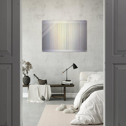 Color Needles - 1984 - Gene Davis Acrylic Print - 70x100 cm / 28x40″ inches