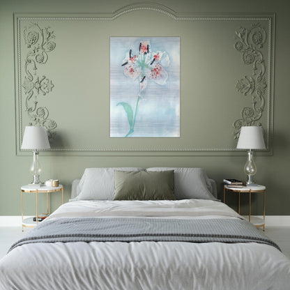 Lily - Piet Mondrian Brushed Aluminum Print - 70x100 cm / 28x40 inches | Piet Mondrian Aluminum Print | Piet Mondrian Prints