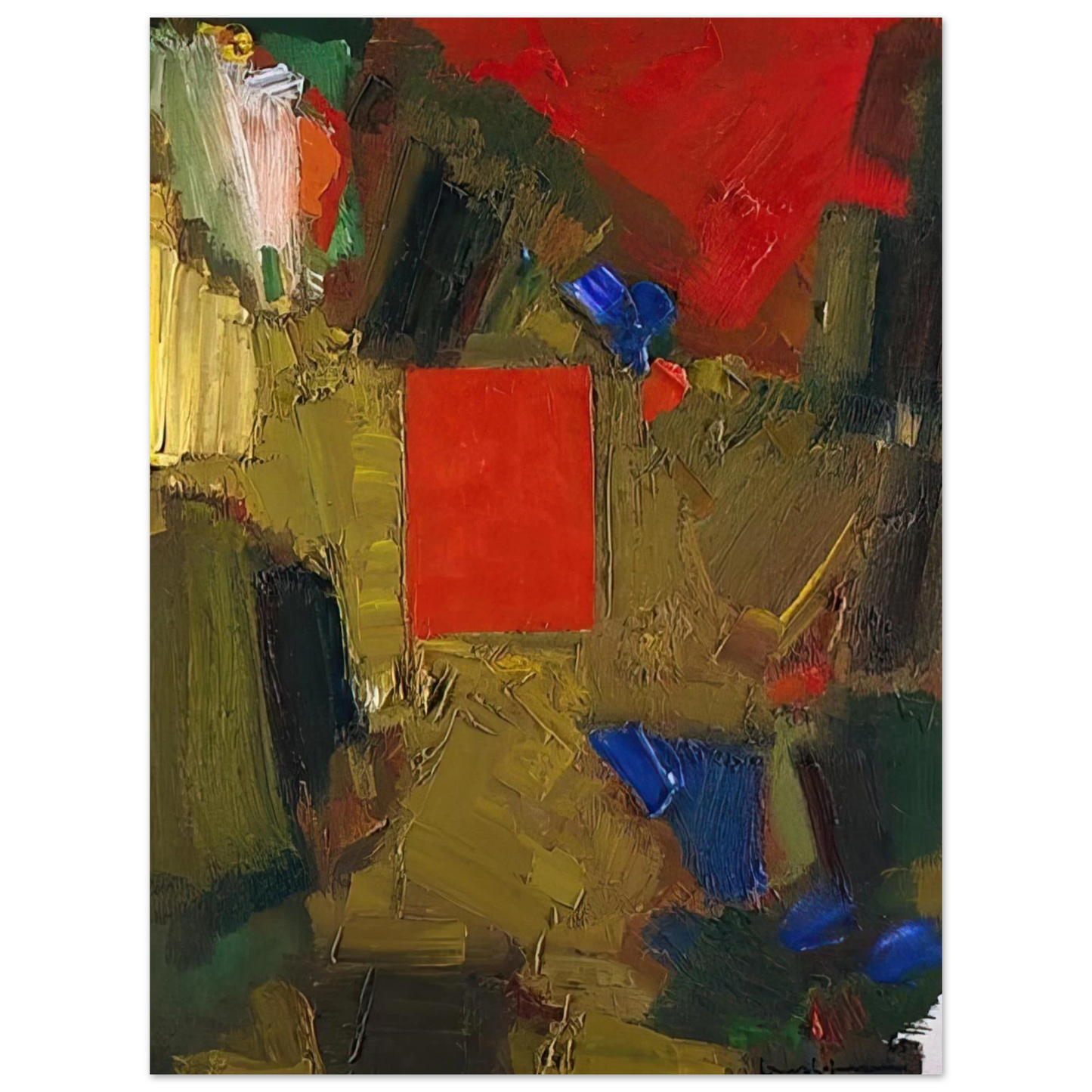 Hans Hofmann - Profound Longing  75x100 cm / 30x40inches Fine Art Poster