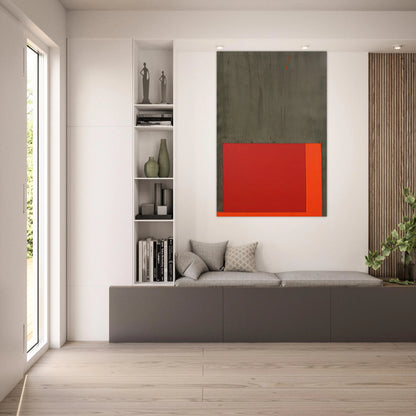 4.5.68 - 1968 - John Hoyland Art Prints - 100x150 cm / 40x60″ inches | John Hoyland Poster | John Hoyland Prints
