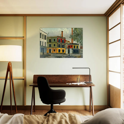 FACTORY - Maurice Utrillo Brushed Aluminum Print - 70x100 cm / 28x40 inches | Maurice Utrillo Aluminum Print | Maurice Utrillo Prints