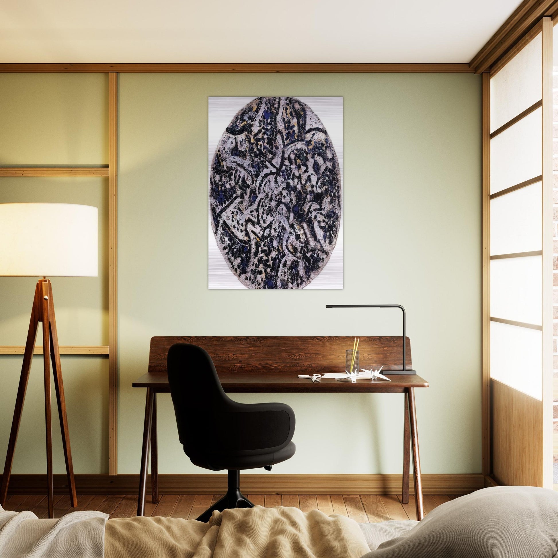 Syllable in the Cosmos - Richard Pousette-Dart Brushed Aluminum Print - 70x100 cm / 28x40 inches | Richard Pousette-Dart Aluminum Print | Richard Pousette-Dart Prints