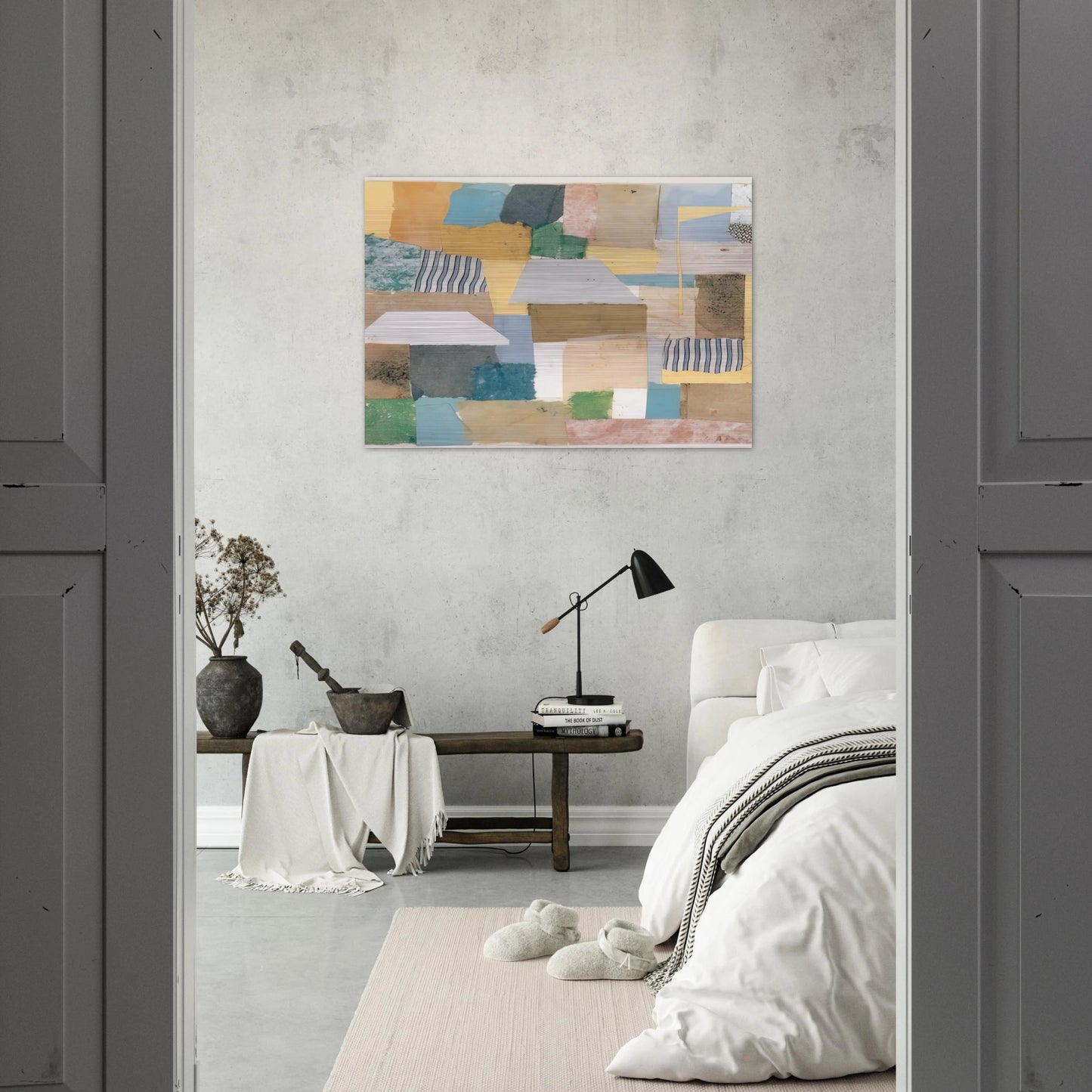 Number 653 - Abstract Expressionism - Anne Ryan Brushed Aluminum Print - 70x100 cm / 28x40 inches | Anne Ryan Aluminum Print | Anne Ryan Prints