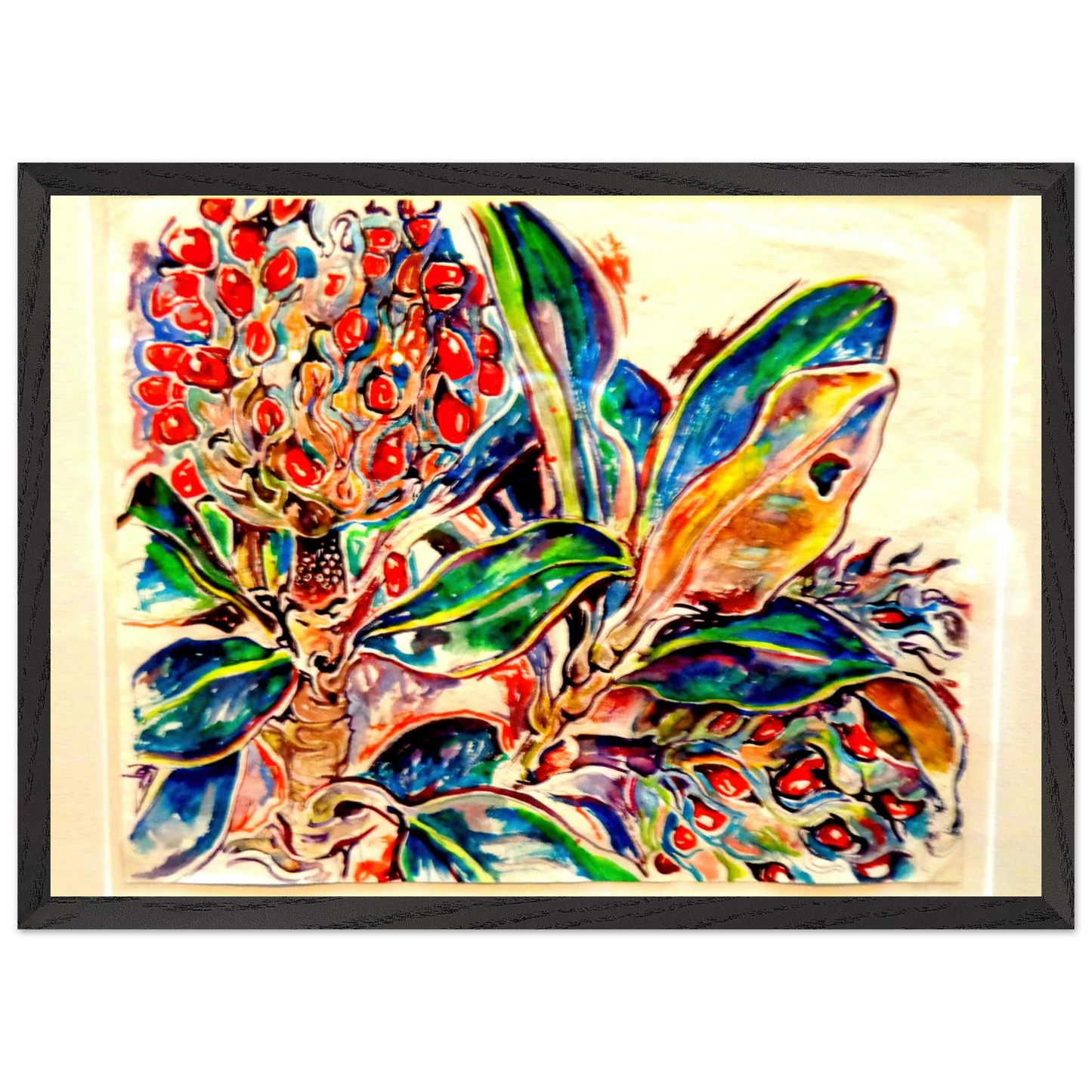 Walter Inglis Anderson - Walter Anderson Wall art - A2 (42 x 59.4  cm) - Premium Wooden Framed Poster With Fine Art Paper-canvas - Wood frame
