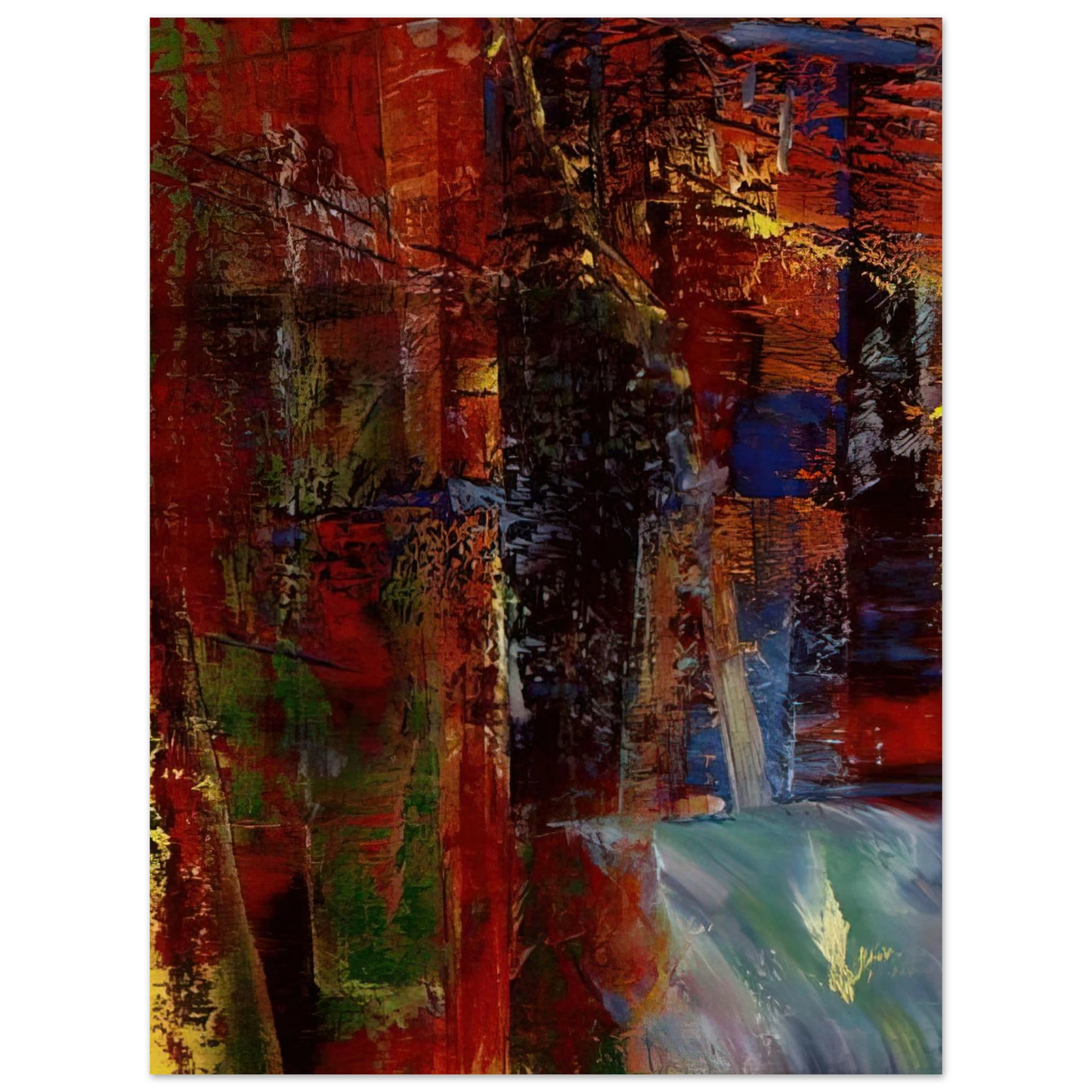 Gerhard Richter - DARK  75x100 cm / 30x40inches Fine Art Poster
