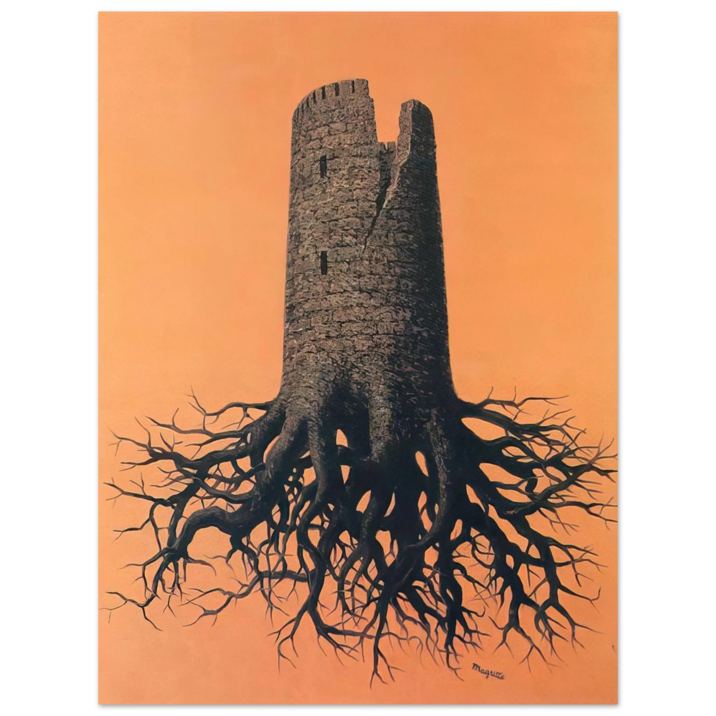 Rene Magritte - ALMAYER S FOLLY 1951  75x100 cm / 30x40inches Fine Art Poster