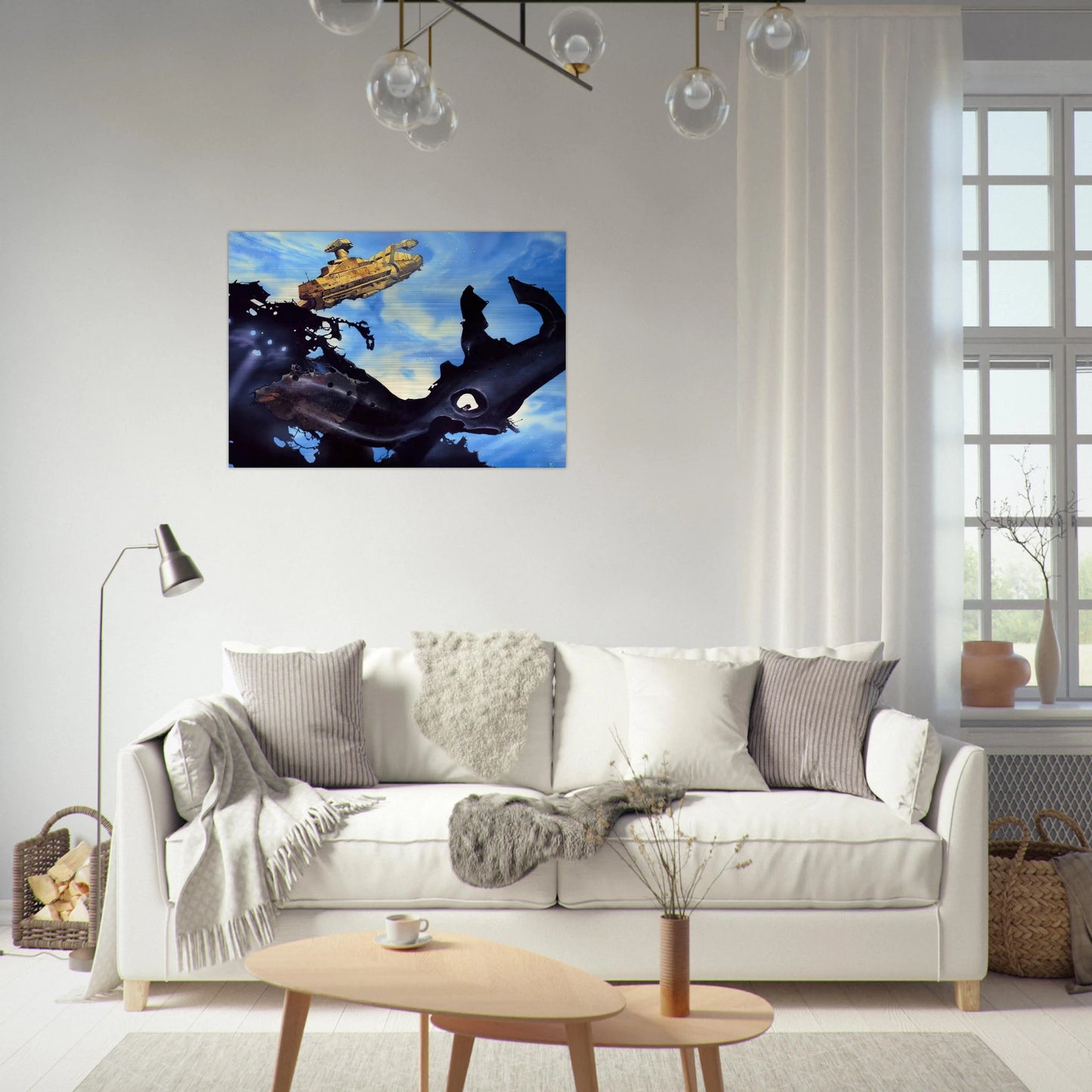 Chris Foss - Chris Foss Brushed Aluminum Print - 70x100 cm / 28x40 inches | Chris Foss Aluminum Print | Chris Foss Prints