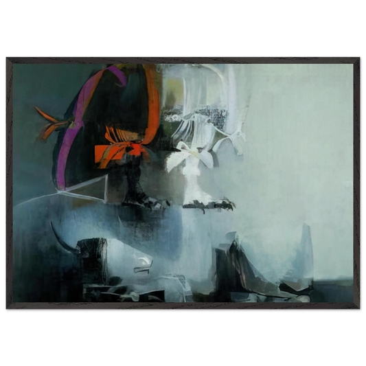 TOROCONDOR 1959 - Alejandro Obregon 70x100 cm / 28x40 inches Framed Art Print – Black Wooden Frame