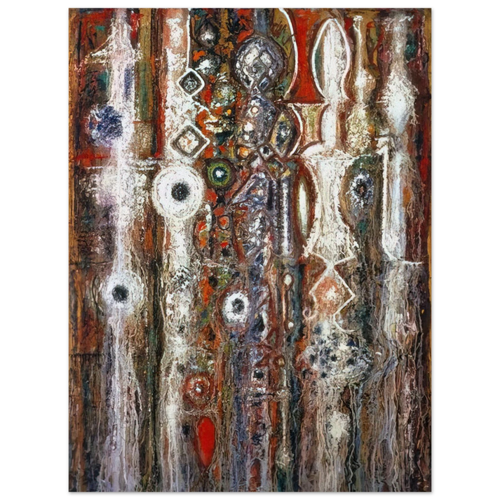 Richard Pousette-Dart - Illumination Gothic  75x100 cm / 30x40inches Fine Art Poster