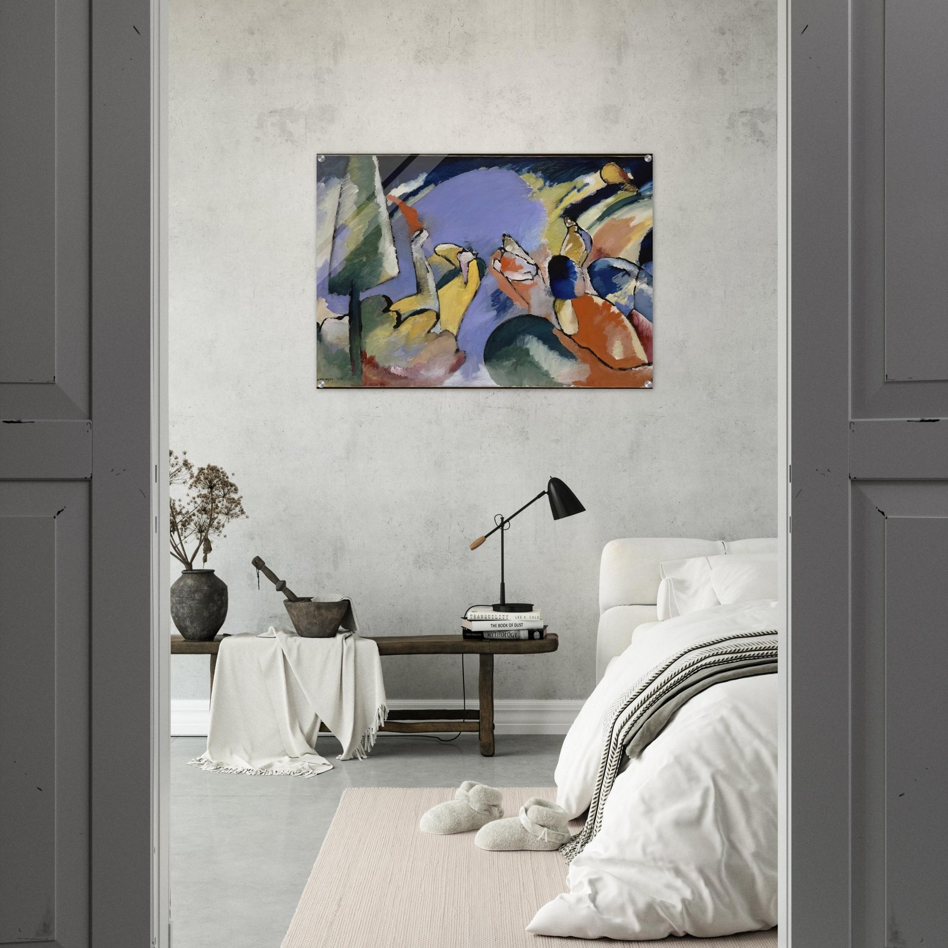 IMPROVISATION XIV 1910 - Wassily Kandinsky Acrylic Print - 70x100 cm / 28x40″ inches