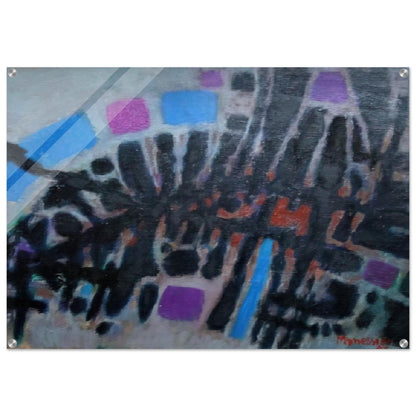 Untitled - 1957 - Alfred Manessier Acrylic Print - 70x100 cm / 28x40″ inches