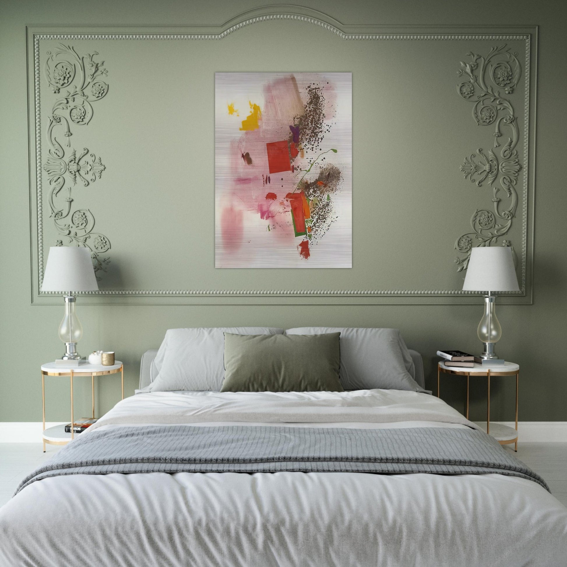 Lust and Delight - Hans Hofmann Brushed Aluminum Print - 70x100 cm / 28x40 inches | Hans Hofmann Aluminum Print | Hans Hofmann Prints