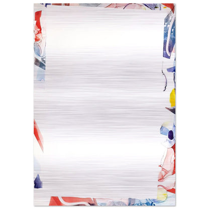 Untitled  SFM66-03  - Sam Francis Brushed Aluminum Print - 70x100 cm / 28x40 inches | Sam Francis Aluminum Print | Sam Francis Prints