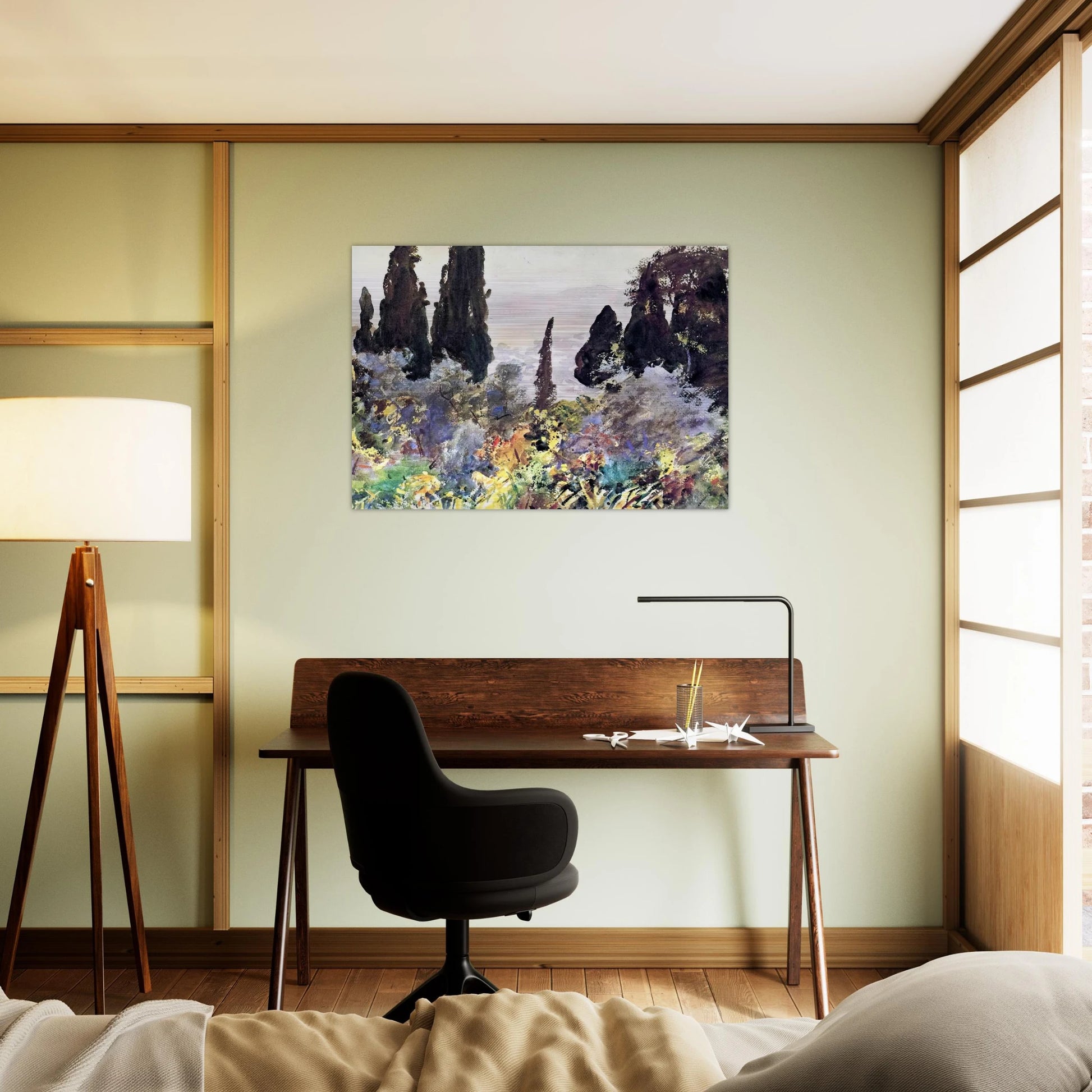 Granada - John Singer Sargent Brushed Aluminum Print - 70x100 cm / 28x40 inches | John Singer Sargent Aluminum Print | John Singer Sargent Prints