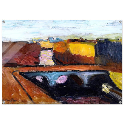 VIEW OF THE SEINE THE PONT SAINT MICHEL 1904 - Henri Matisse Acrylic Print - 70x100 cm / 28x40″ inches | Henri Matisse Wall Art | Henri Matisse Prints