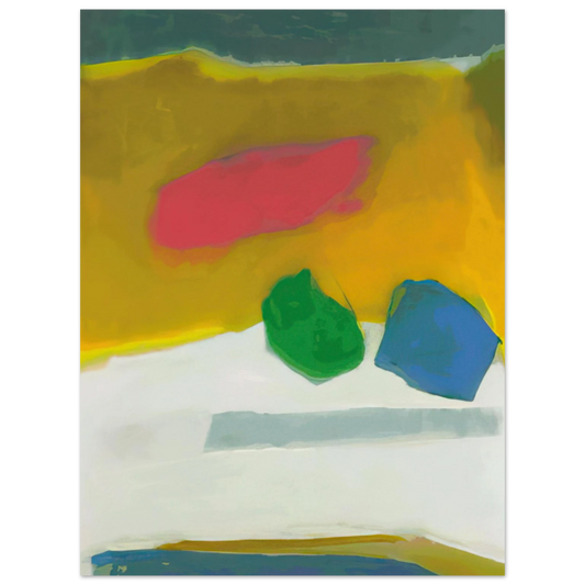Esteban Vicente - HARRIET 1984  75x100 cm / 30x40inches Fine Art Poster